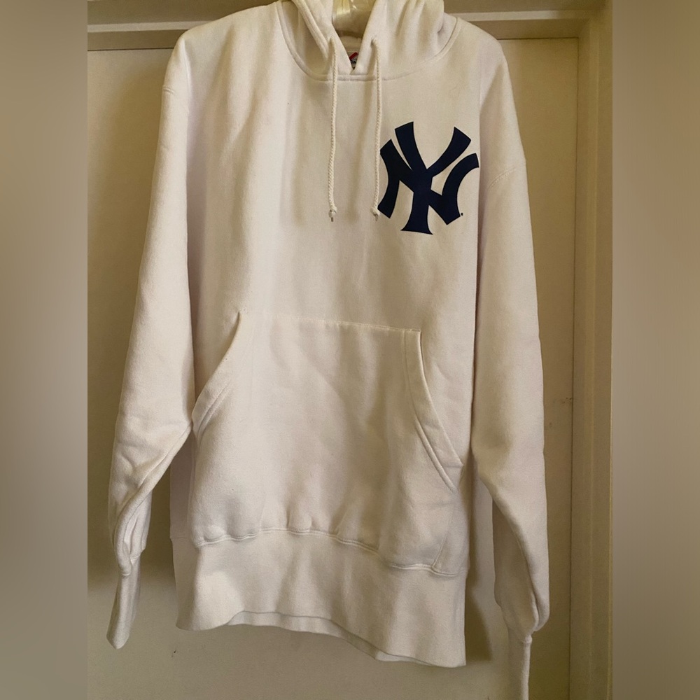 New York Yankees white Hoodie